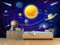 Oedim Fotomural Vinilo Para Pared Planetas Sistema Solar | Mural | Fotomural Vinilo Decorativo |500 x 300 cm | Decoración comedores, salones, habitaciones