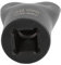 Akozon Scissor Jack Drill Adapter, 1/2in Scissor Jack Quick Drive Metal Sturdy Wearproof High Performance Adaptor for Jacks(30mm (VT17712))