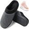 TTW Zapatillas casa hombre zapatillas de estar por casa pantuflas hombre invierno elegantes cómodas gris azul marrón 40-47 (Gris, Sistema tallas calzado EU, Adulto, Números (rango), mediano, 46, 47)