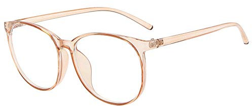Vinesand Blaufilter Gaming-Brille Computer-Ermüdungs-Blaulichtfilter-Brille (Khaki, One Size)