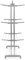 InnovaGoods® Tendedero Plegable Vertical con Ruedas Folver 24 Barras, Seca la Ropa de Forma cómoda y práctica, con 24 Barras, diseño Plegable y con Ruedas, Ideal para el hogar