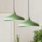 bamyum Champion Pendelleuchte Esstisch 2 Flammig Metall Ø30cm, Hängelampe Esstisch Vintage, Esstischlampe, Lampenschirm Hängelampe, Pendelleuchte Esstisch, Hängeleuchte Wohnzimmer Esszimmerlampe Minze