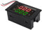 Amperometro di Tensione CC, DC 600V 100A Voltmetro Digitale Amperometro Anti-interferenza Stesso Display per Monitor di Tensione