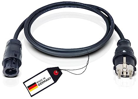 SolX Anschlusskabel - Betteri Buchse mit Schuko Stecker für Balkonkraftwerke Anschlussleitung (20 m)
