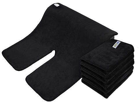 SINLAND Microfiber Esthetician Towels for Facials Mask Removing Face Wrap Soft Facial Cloth with Split Design Spa Towels for Facial Steam Massage and Cleansing