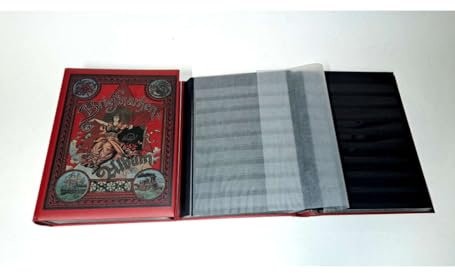 Goldhahn Nostalgie-Album 60 Seiten Adelgardia Briefmarken für Sammler