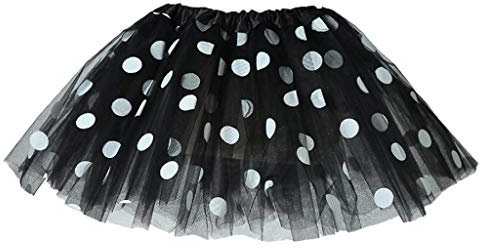 Glitzer Pailletten Röcke für Mädchen: Glitzer Pailletten Kurz XXL Petticoat Tüllrock Schwarz Weiß Rockabilly Pastell Glitzerrock Faschingskostüme Mini Karneval für Karneval Party Rock Tütü Rock
