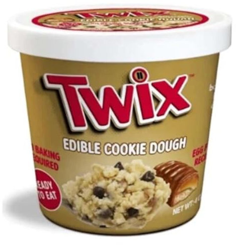 Twix Edible Cookie Dough 113g Keksteig mit Twix inkl. Steam-Time ThankYou
