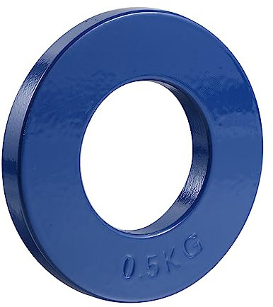 Milisten Strength Training Accessory Iron Weight Lifting Plates Large Holes for Muscle Building