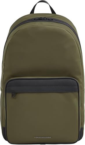 Tommy Hilfiger Herren Rucksack Repreve Elegant, Grün (Army Green), Einheitsgröße