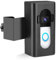 Doorbell Holder Video Doorbell Mount Ring Doorbell Mount Ring Doorbell Accessories video doorbell holder Compatible with Video Doorbell 1/2/3 Plus/ 4/ Pro/Pro 2 without drilling Rain Cover