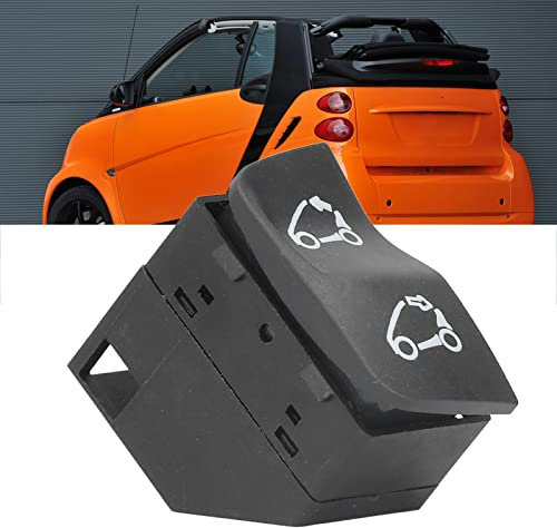 Interruttore Apri Chiudi Tetto Cabrio Smart Fortwo 451 Ricambio 4518203810 Compatibile con Smart 451 Cabrio 2007-2015 Modulo Comando Tetto in ABS Elettrico