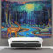 NXYDEPPEV 3D Druck Jungle Animals Wandteppiche Poster Ornament Wandbehang Wandteppich Raumteiler Vorhang Für Wohnzimmer Dekor,Schlafzimmer Tapisseries 70cmx100cm