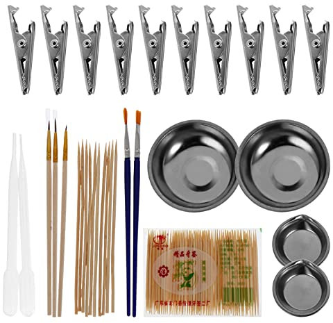 VILLFUL Lot De 2 Kits De Peinture pour Maquettes Plaque Stylo De Peinture Outil De Pulvérisation Idéal pour Les