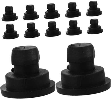 STOBOK 12pcs Rubber Feet Pads for Electric Rice Cooker Non-slip Appliance Stability Bumpers Replacement Rubber Feet for Slow Cookers Kitchen Appliance Accessories