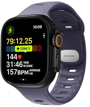 NOMAD Tempo Band | für Apple Watch 49mm | wasserfestes und schlankes Sportarmband