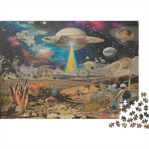 Himmelskörper Puzzle 1000 Teile Erwachsene Mit Reflexionsfreier Oberfläche Premiumpuzzle Als Ultra Schwieriges Puzzle Für Reise-Jigsaw-Puzzle Für Anspruchsvolle Puzzler 70x50cm/1000pcs
