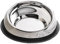 Enhanced Pet Bowl, Stainless Steel Slanted Dog Bowl with Raised Ridge for Flat-Faced Dog Breeds & Cats, Food-Grade Non-Slip No Spill Bowl for Dogs, Less Mess, Less Gas, and Better Digestion, Large