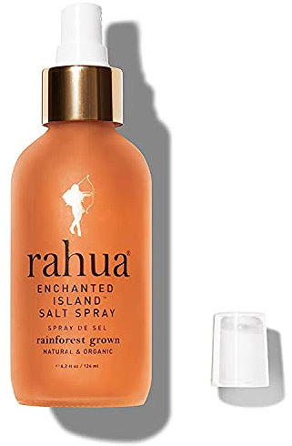 RAHUA SPRAY DE SALLA DE LA ISLANDA RAHUA 4.2 FL OZ, Producto de peinado a base de plantas Tousle and Style, Pink Sea Saltling Spray le da cabello a la playa ondulada perfectamente texturizada