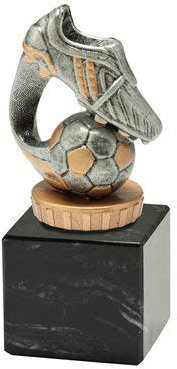 tecnocoppe Trofeo de fútbol de 13 cm de altura, para premios – Placa personalizada de regalo