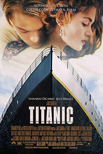Sweetums Signatures Filmposter Titanic, 30 x 46 cm, Ungerahmt, Hochformat, Glanzpapier, Heim- & Bürobereich