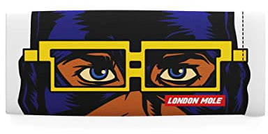 LONDON MOLE Brillenetui - Brillenetui - Brillenetui für Damen - Brillenetui für Herren - Schlankes Brillenetui - Sonnenbrillenetui - Brillentasche - Brillenbox (Night Vision)
