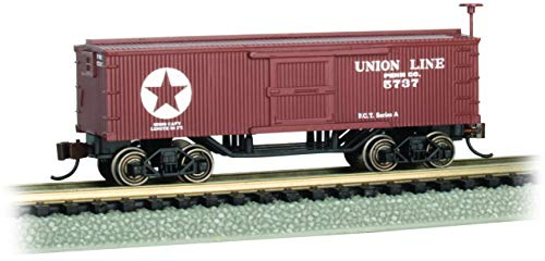 Spur N - Bachmann Old-Time Wood Boxcar Union Line