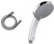 Mira Showers 2.1605.166 Logic 1.25 m Metal Shower Hose - Chrome & Citrus 110mm Five Spray Replacement Chrome Shower Head