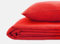 JOWOLLINA Natur Leinen Bettwäsche-Set Soft Washed Finish 180 g/m2 (Poinciana, 200x220 cm, 2St. 40x80 cm)