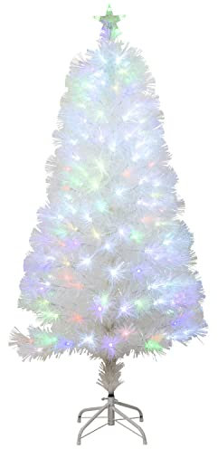 VFM - White Fibre Optic Christmas Tree 180cm
