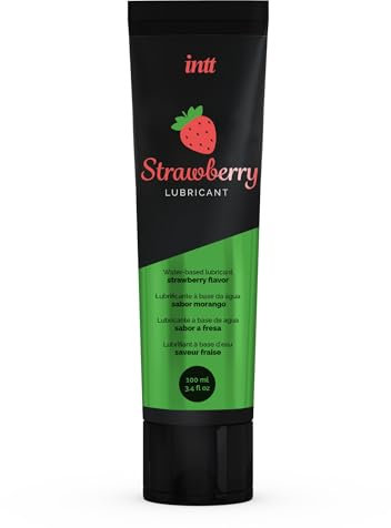 INTT Gleitmittel auf Wasserbasis, 100 ml, Erdbeere