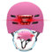 BEEPER Unisex Jugend ME135S-R Helm mit integrierter Beleuchtung, Rosa, S