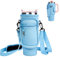 Mayoii Water Bottle Carrier Bag Fit Stanley Tumbler 40oz, Bottle Holder with Adjustable Shoulder Strap for Walking Hiking Camping