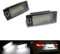 RZG 2x LED Kennzeichenbeleuchtung Weiß Canbus für A1 A3 S3 A4 S4 A5 S5 A6 A7 Q3 Q5 Q7 TT RS Cayenne