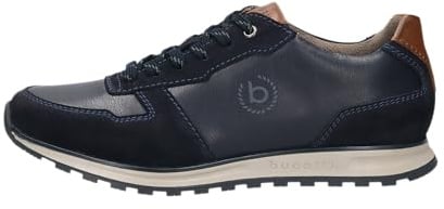bugatti Herren Low-Top Sneaker, Männer Halbschuhe, Wechselfußbett
