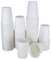 Sunrise Packaging 1000 x 8oz White Paper Cups for Hot & Cold Drinks - 240ml | Recyclable Leak-Resistant Single Wall Disposable Coffee/Tea Drinking Cups