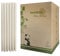 Nature Bamboo Smoothis Straw for Bubble Tea, 12x230mm, 200 Pcs Sharp End Biodegradable Bamboo Fiber Drinking Straws,Compostable Boba Milkshake Jumbo Straws, Perfect Alternative to Plastic Straws