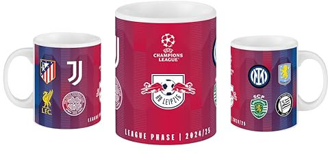 RB Leipzig Champions League Begegnungstasse 2024/25 + CL Tasse 2021/22 RBL