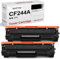 SMARTOMI 44A CF244A Kompatible Tonerkartuschen für HP CF244A 44A Toner für Laserjet Pro M15w M15a MFP M28w MFP M28a Drucker (2 Schwarz)