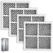 4 filtri dell'aria LG - LT120F per frigorifero, filtro ai carboni attivi, ricambio per frigorifero, filtro aria LG Pure Fresh per ADQ73214405, ADQ73214404, ADQ73214408, LFX31925SW, LFX31925SB