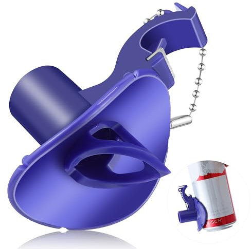 1 Pack Innovative Shotgun Tool Drinking with Built-in Funnel, 4 in 1 Shot Gun, Manual Can Openers Perfect for Summer Fest, Golf Course, Beach, Pool, Grad, Bachelorette, College House Party,etc