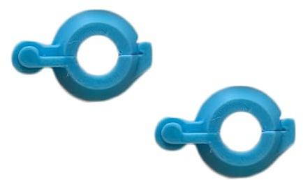 THLMT 2 unidades de protector de joystick compatible con Rog Xbox Ally/X, soporte protector para palancas, protector antideslizante para palanca analógica (azul fluorescente)