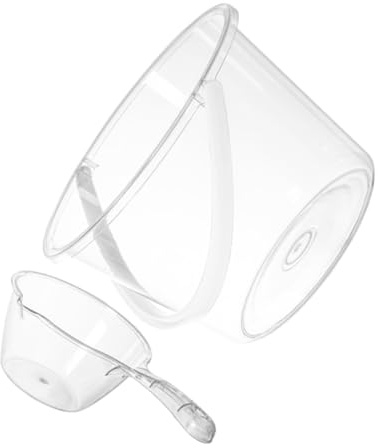 ZUNOXAZ Seau à Eau Grand Volume avec Poignée et Cuillère Polyvalent pour Nettoyage Jardinage et Usage Domestique Seau Plastique Portable pour Ferme et Maison