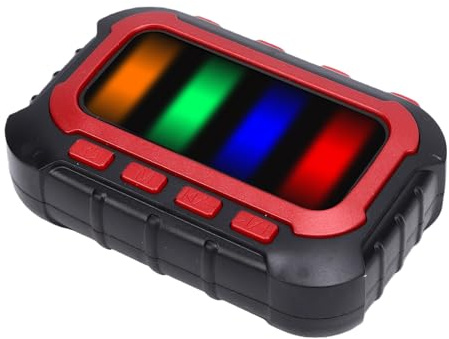 Chrees Fingerspitzen-Spielgerät, Tragbares LED-Rhythmusspiel mit 4 Modi und 4 Schwierigkeitsgraden, für Handgeschwindigkeitstraining und Spaß bei der Musiksynchronisierung