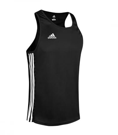 adidas Boxweste, Tanktop für Fitness, Gymnastik und Workout, ärmellos, leicht, dehnbares Material, Base Punch
