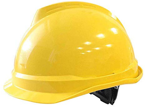 MSA MSA-KAS-Vg520_Y Helm mit kurzem Schirm, Gelb, 52-64 Größe