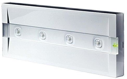 Beghelli BEG824L Plafoniera Emergenza LED, Multicolore, vetro;policarbonato, acciaio