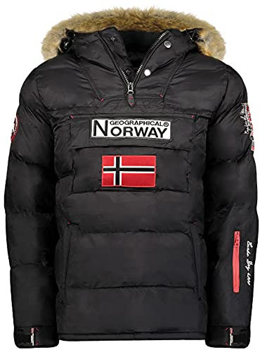 Geographical Norway Chaqueta de hombre BOKER NEGRO talla XL