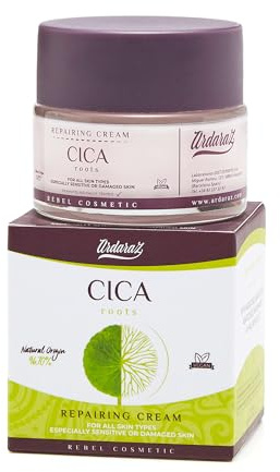 Ardaraz Cica Gesichtscreme, beruhigend, empfindliche Haut, Centella, 50 ml | Roots Creme. Derselbe Cica-Komplex wie im Serum, in einer Basis, die einzieht. Die Menge bestimmst du. 50 ml.