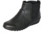 Cushion Walk EEE Bottines Chelsea larges à enfiler avec double soufflet, Noir , 40 EU